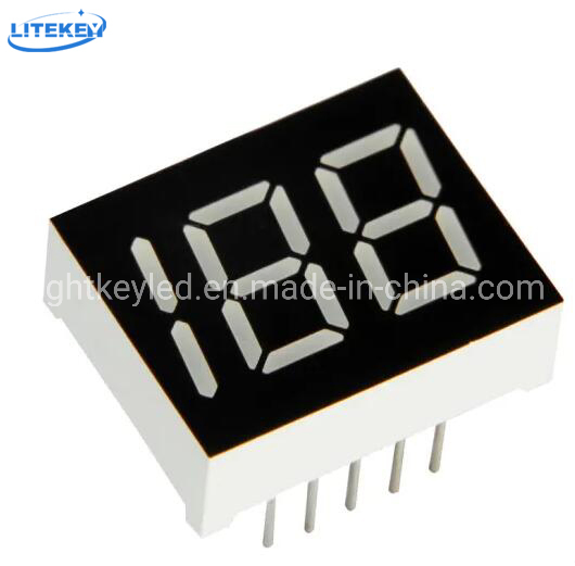 Custom 188 0.4 Inch 2.5 Digits 7 Segment LED Display with RoHS From Expert Manufacturer