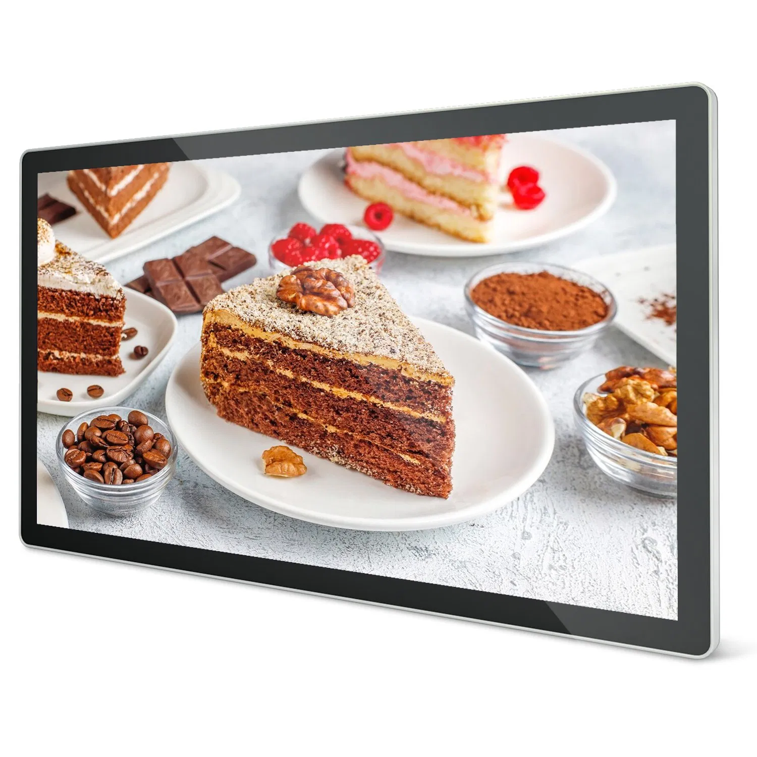 2025 Shenzhen Factory 43inch Wall Mount Touchscreen Digital Signage LCD Digital Advertising Panel Signs and Display Wall Mount Digital Signage