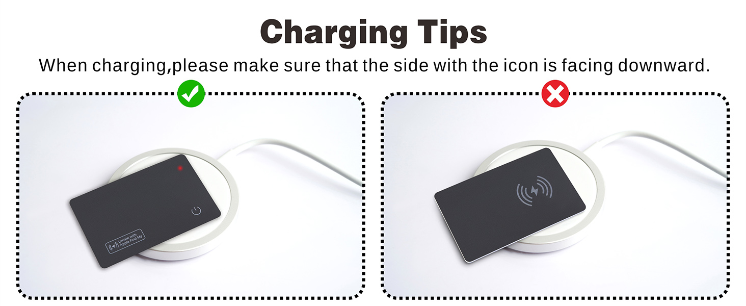 Wallet Finder RFID Blocking Card IP68 Item Tracker Works with Ios Find My APP & Network with Recharge Clip (iOS Only)