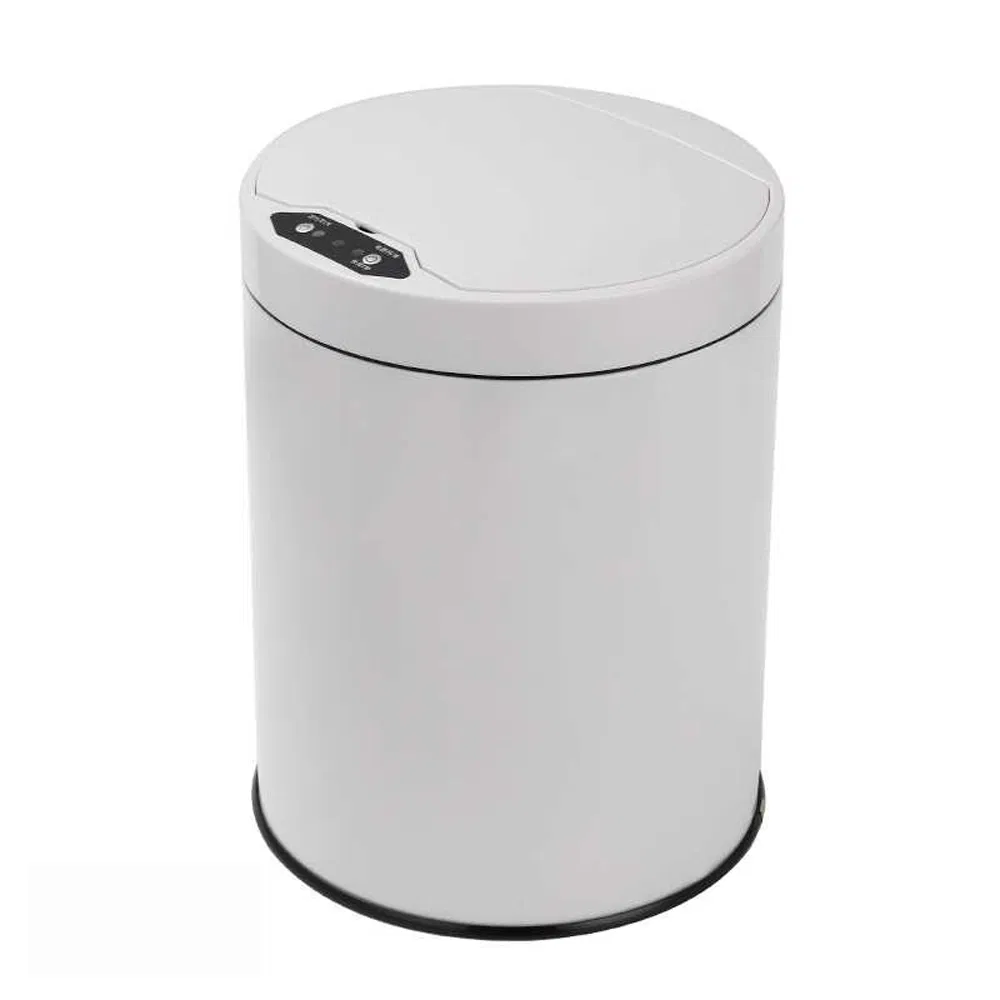 Kitchen Smart Sensor Trash Can Stainless Steel Dustbin