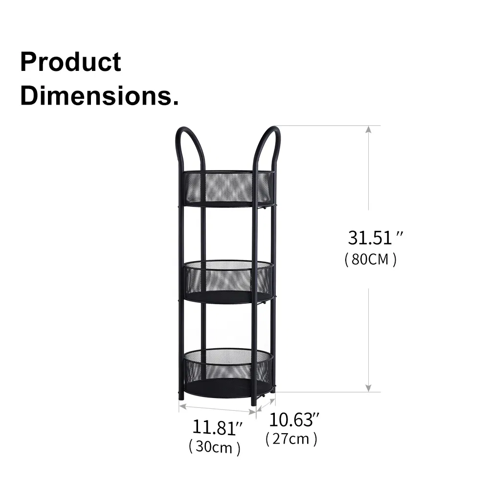 3 Tier Bathroom Storage Shelf Shower Caddy