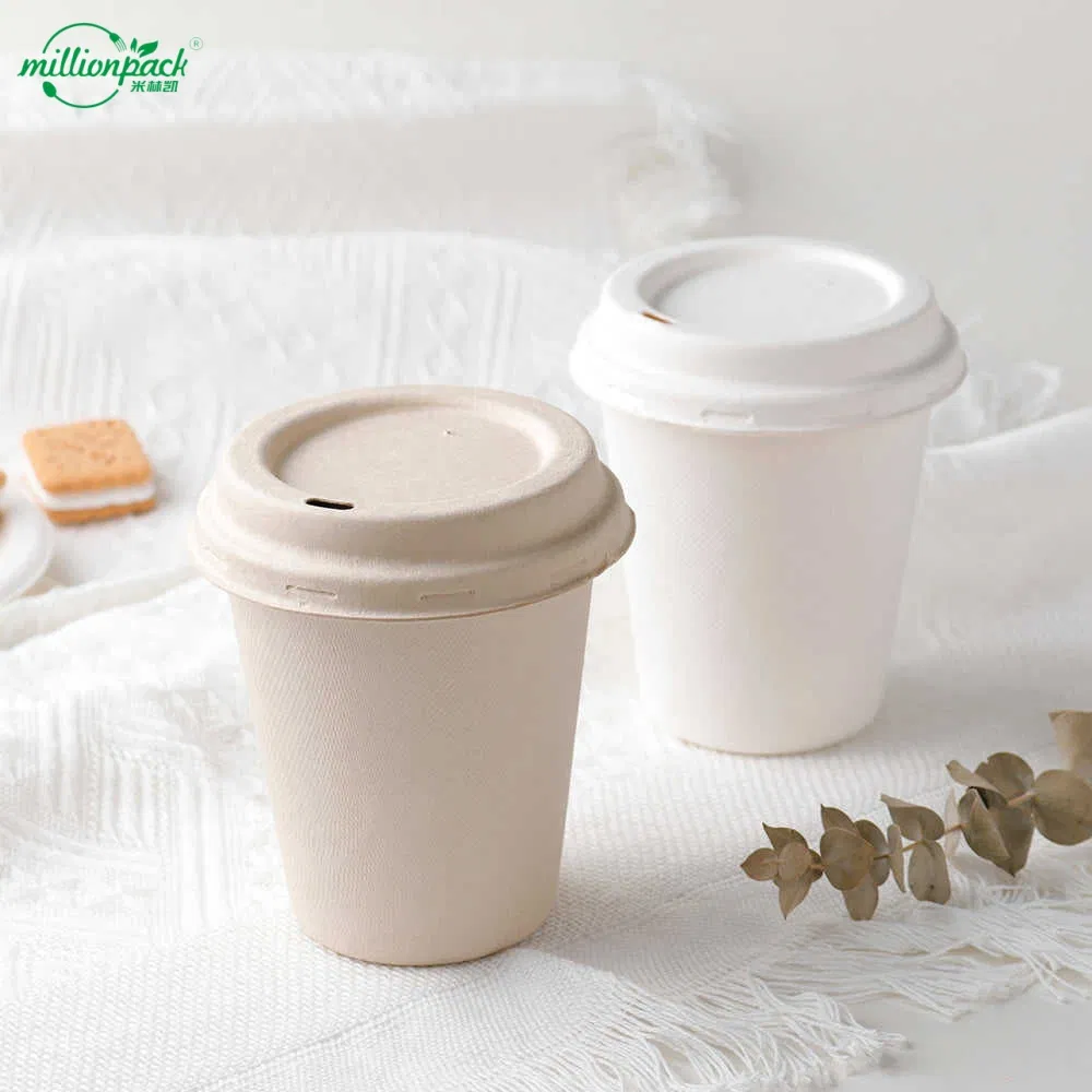Чашка для кофе 18oz из багассы, компостируемая