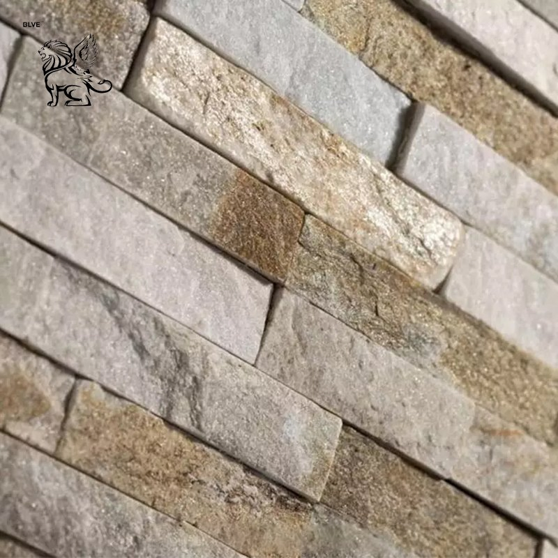 House Building Decoration 3D Natural Stone Veneer Slate Culture Stone Cladding Exterior Wall Panel Wholesale