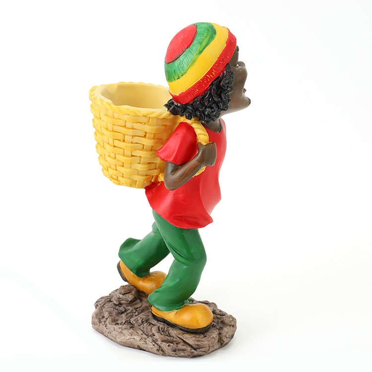 2021 Wholesale OEM Hot Sell Cartoon Characters Bob Marley Resin Ashtray