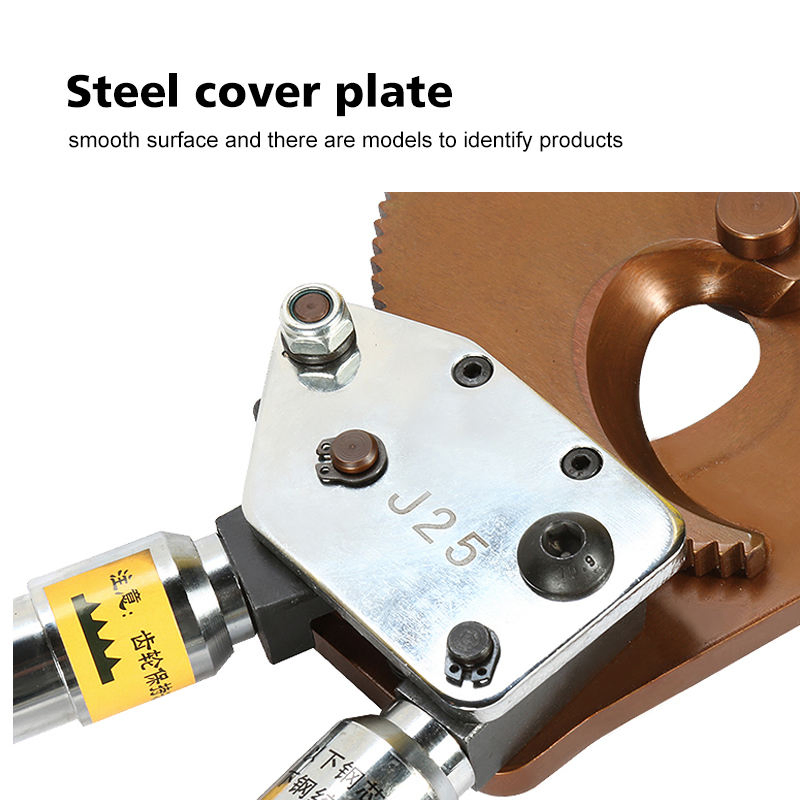 J13 Steel Ratchet Cable Cutter for Efficient Cutting