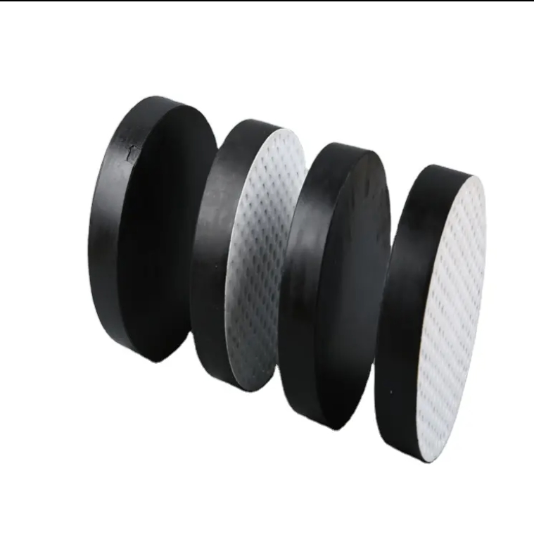 Laminated Bridge Seismic Isolation Rubber Bearing Rubber Vibration Damper EPDM Bridge Building Support Bridge Support Pad