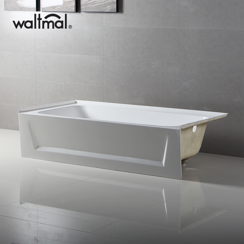 Угловая акриловая ванна Ada Skirt с юбкой