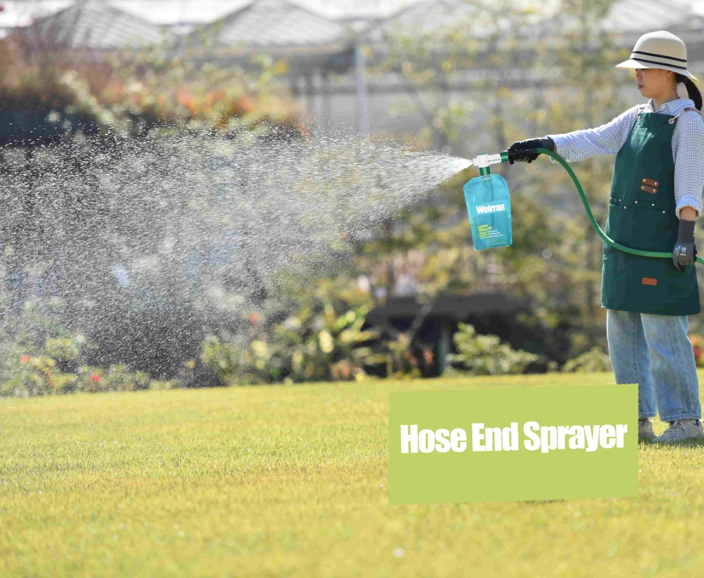 Plastic Hose End Sprayer with Bag for Liquid Fertilizer Garden and Lawn Care