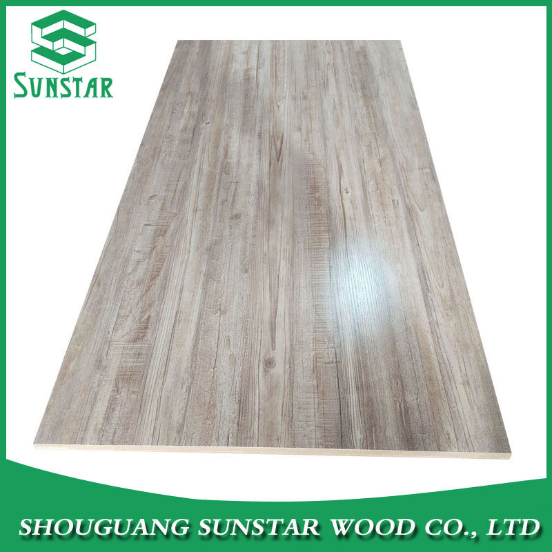 New Design Glossy Matt Embossed Finish Melamine Faced/ Plain/Wood Veneer/ Color Timber Board MDF for Furniture and Decoration Building Construction Material