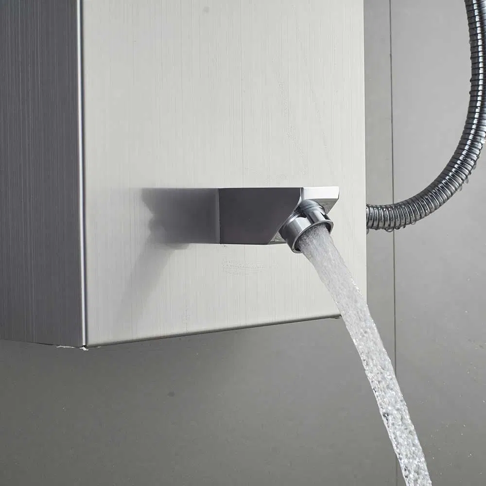 Upc Wall Mounted Rain Shower Faucet Set Panel Grifo