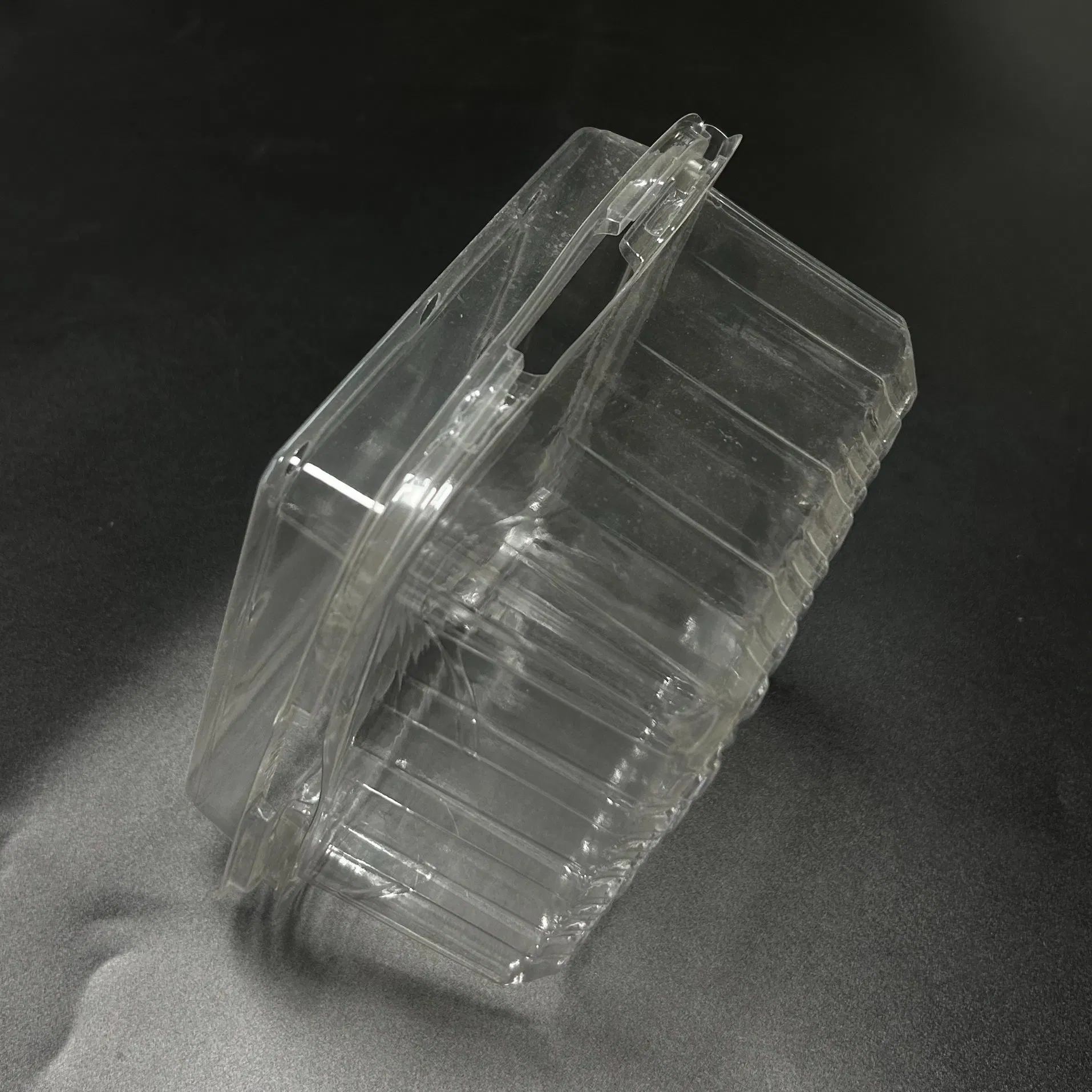 custom food grade chocolate clamshell tray PET clear blister packaging
