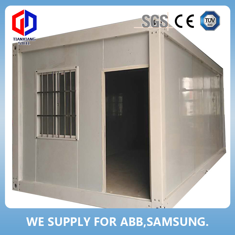 New Design Luxury Expandable Container House Prefab Container Shop with Balcony for Wholesale