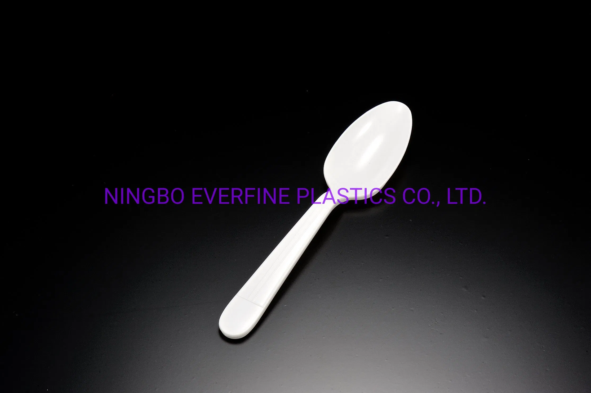 Heavy Duty PP Plastic Soup Spoon, Plastic Product, Plastic Tableware, Plastic Cutlery