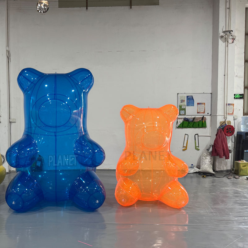 Portable PVC Air Sealed Inflatable Bear for Party Event