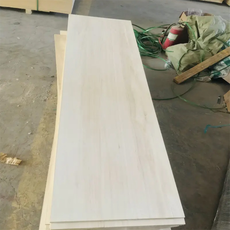 Wholesale Paulownia Wood Edge Glued Sheets Light Solid Wood Panels for Cabinets