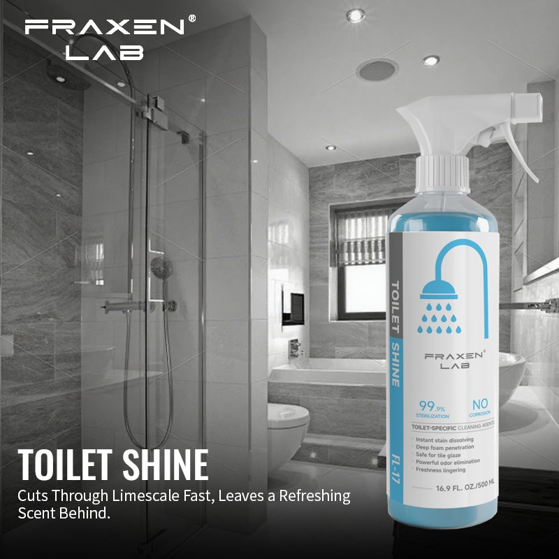 OEM/ODM 500ml Dual Nozzle Mode Toilet Cleaner Foam Spray Efficient Sterilization Liquid Detergent Used on Home Toilet