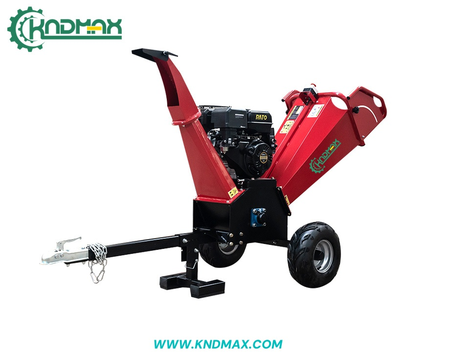 Бензиновый измельчитель древесины 15 л.с. с барабаном 12 см