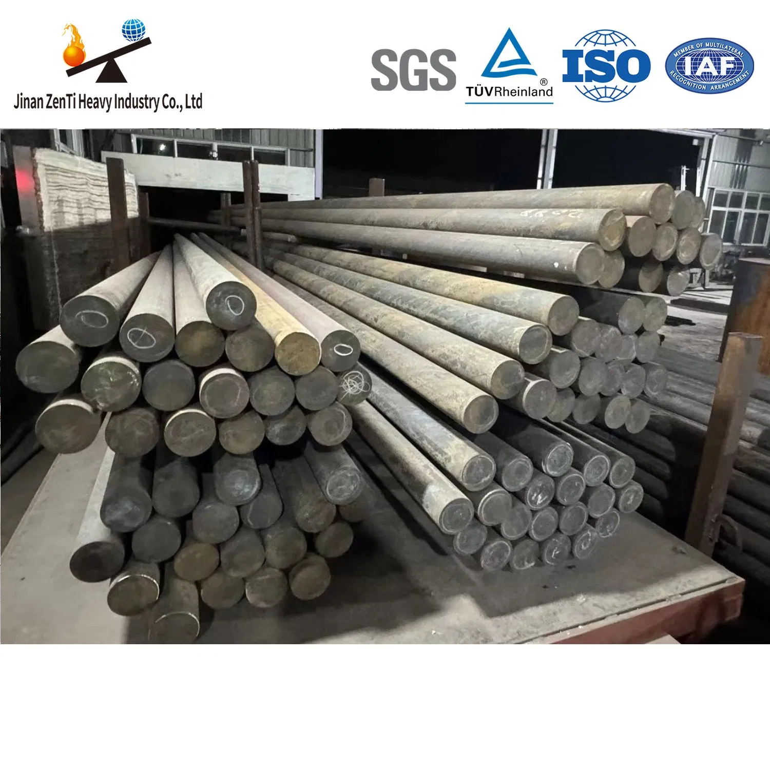 Стальные мелющие стержни 80-160 мм для стержневых мельниц