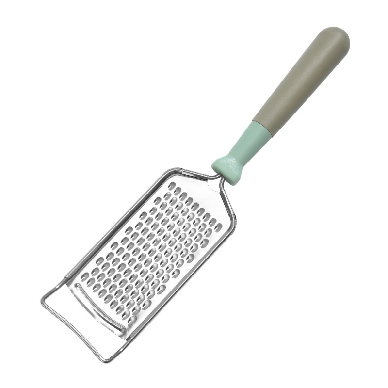 Household Multi-Function Plastic-Handle Stainless Steel Grater for Potato, Carrot and Ginger