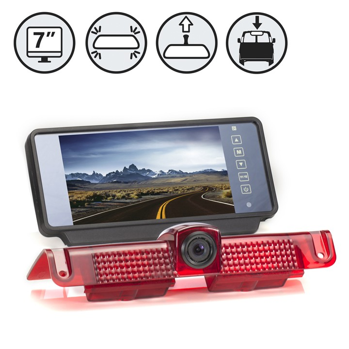 Chevrolet Express Rear View Camera Brake Light System