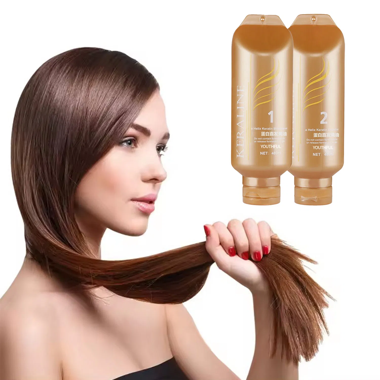 Collagen Protein Hair Treatment Hair Straightening Cream