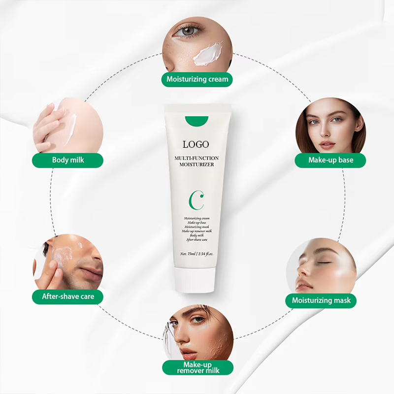 Ditong Multi-Function Moisturizer Cream Make up Primer Facial Cleanser Repair 6 in 1 Face Cream