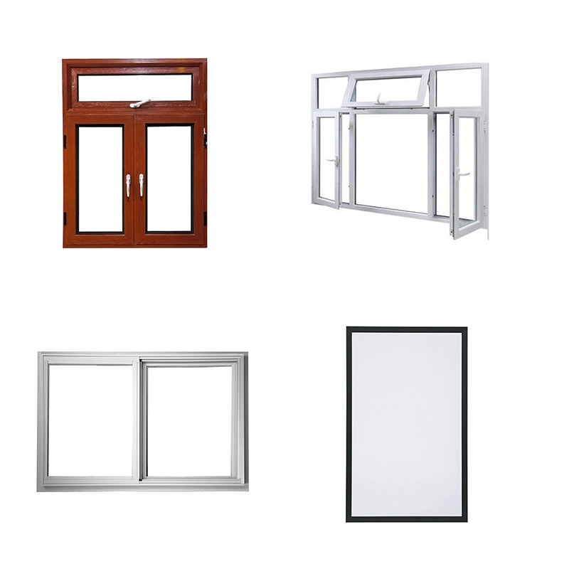 Factory Direct Sale UPVC PVC Windows with Variety Opening Style