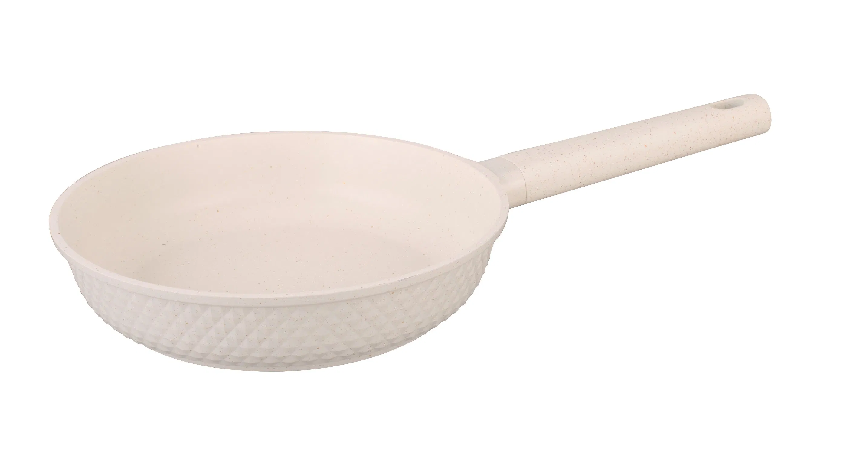 High Quality Crushed Diamond Series Frying Pan with Nonstick Coating