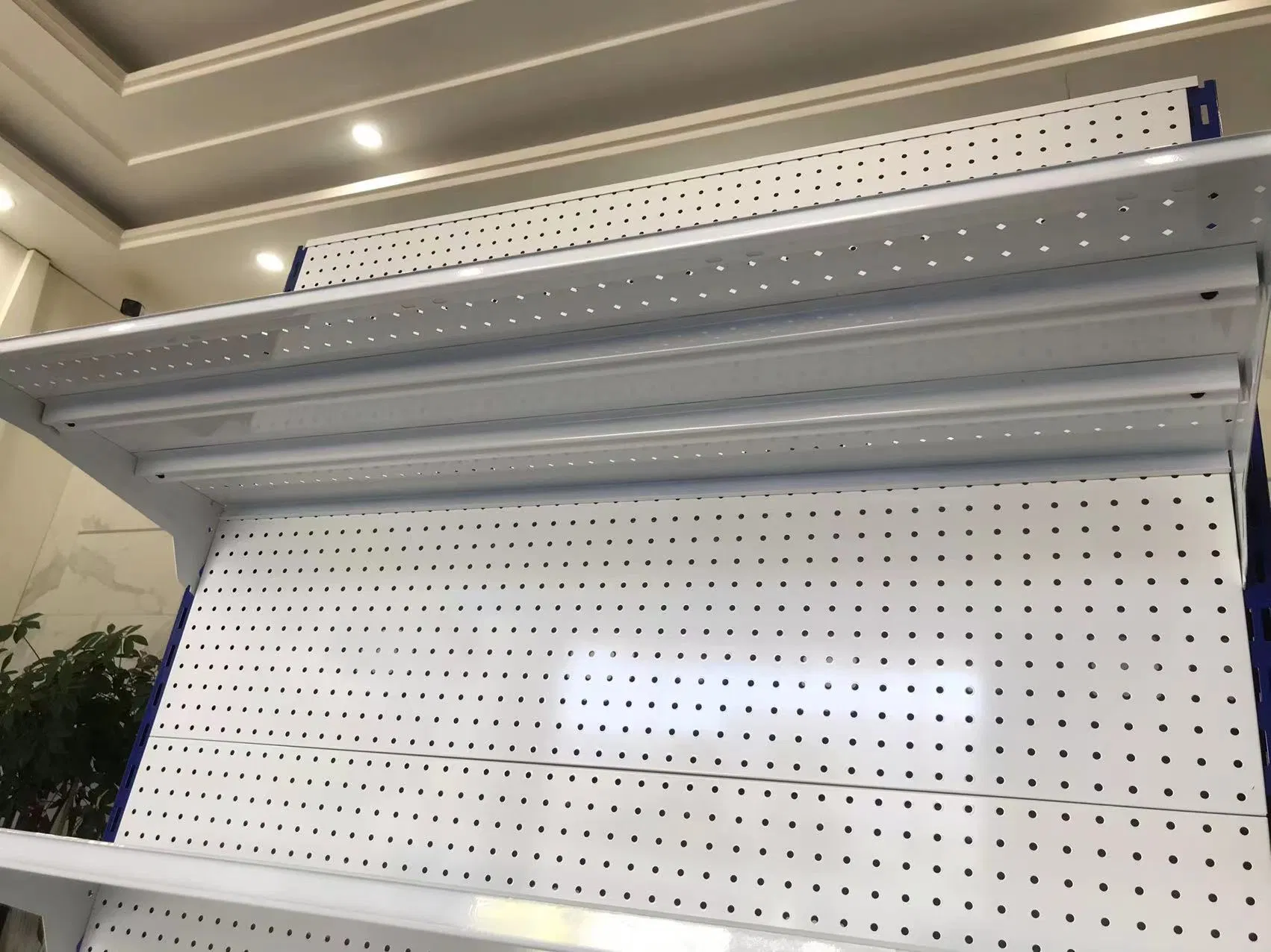 High Quality New Design Supermarket Shelf with Double-Sided Display Gondal Shelf