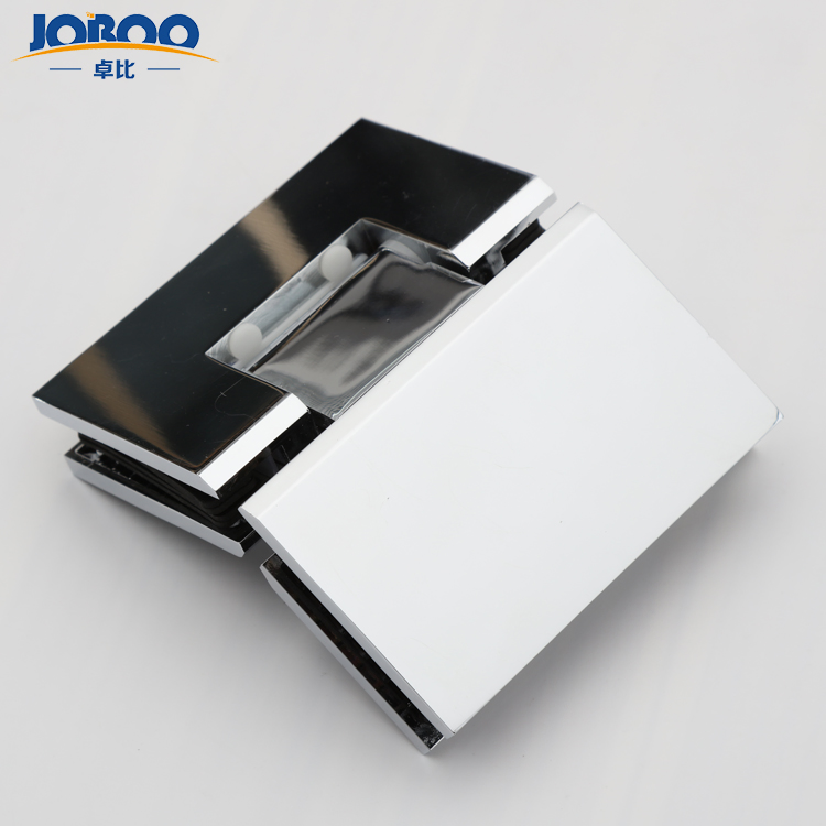 Premium Chrome Glass to Glass Hinge for Frameless Design
