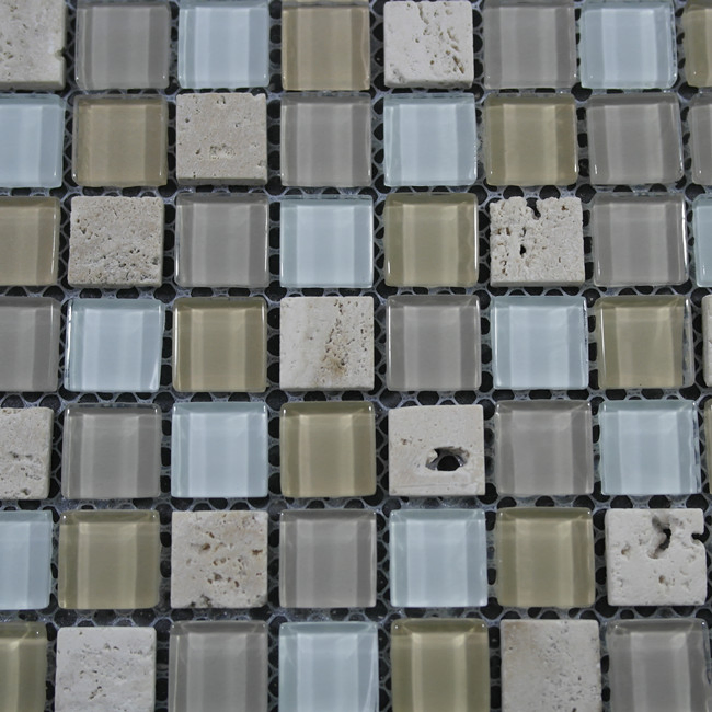 Hot Sale Blue Glass Mosaic Tile for Swimming Pool