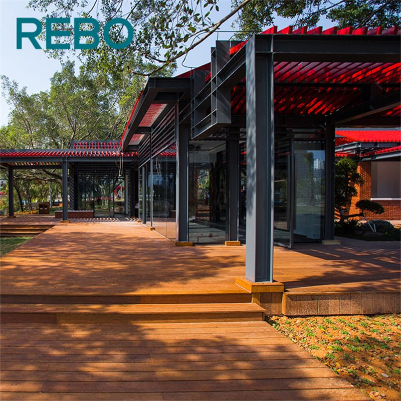 Прочный бамбуковый настил для террас и пола