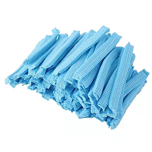 Colorful Nonwoven Clip Cap, Disposable Mob Caps