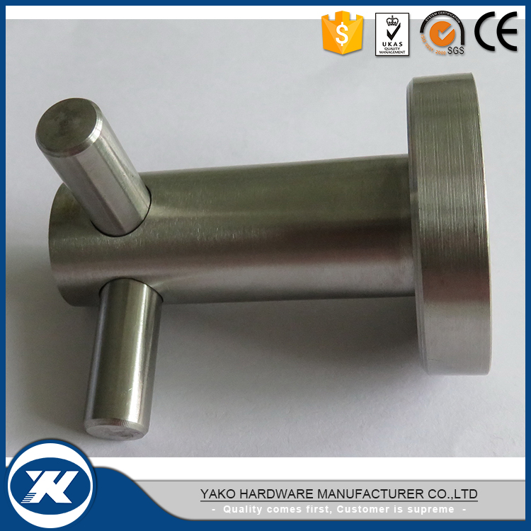 Настенный двойной крючок для полотенец из нержавеющей стали