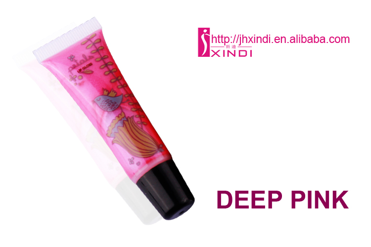 12ml Soft Tube with Shiny Silver Cap Lip Gloss