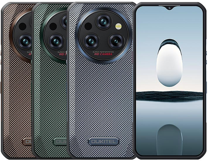 Защищённый смартфон Oukitel WP35S с мощным аккумулятором