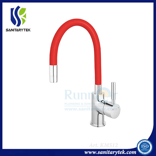 Kitchen Sink Mixer with Flexible Spout (KM512)