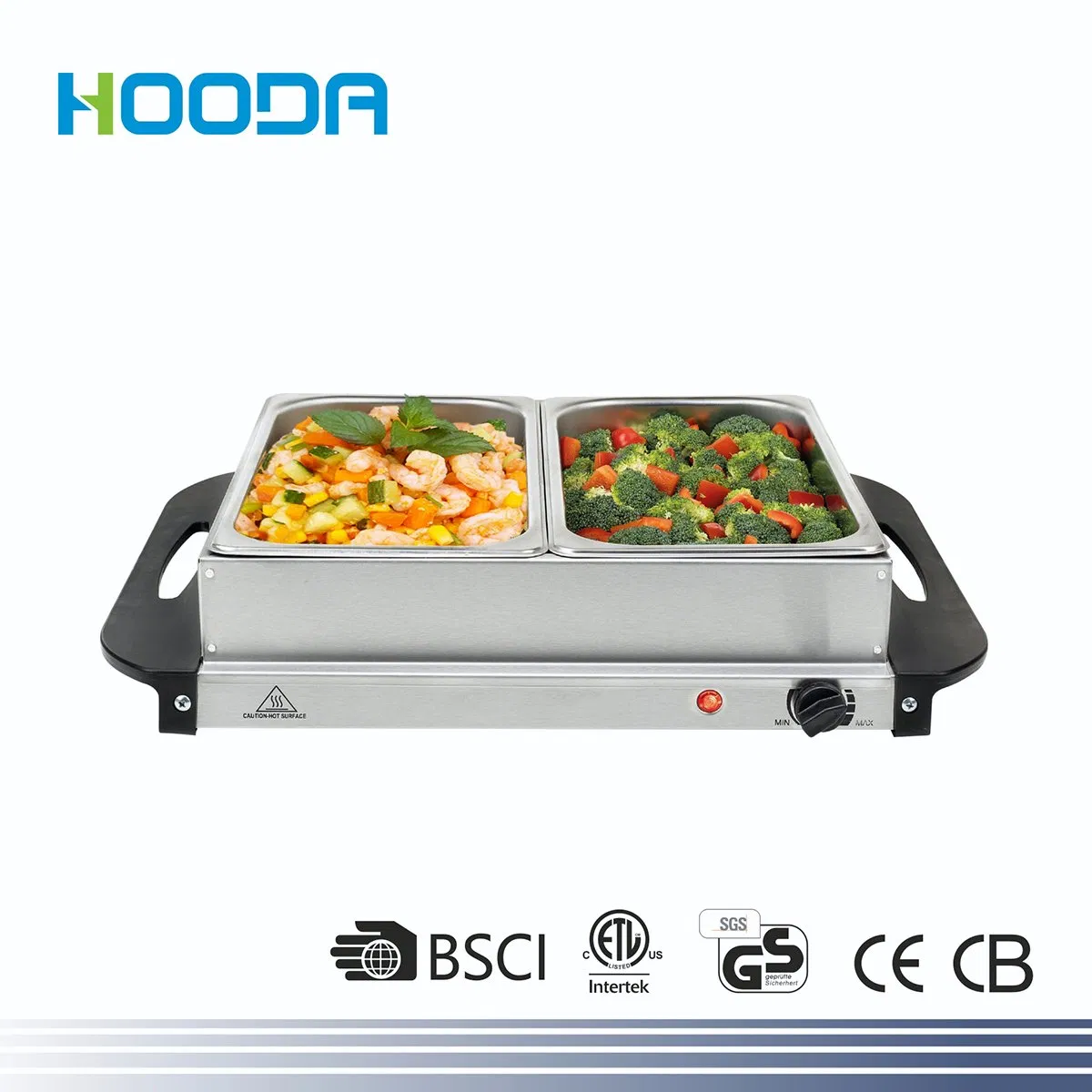 High-Quality Stainless Steel Roll-Top Chafing Dish/Buffet Food Warmer 2021