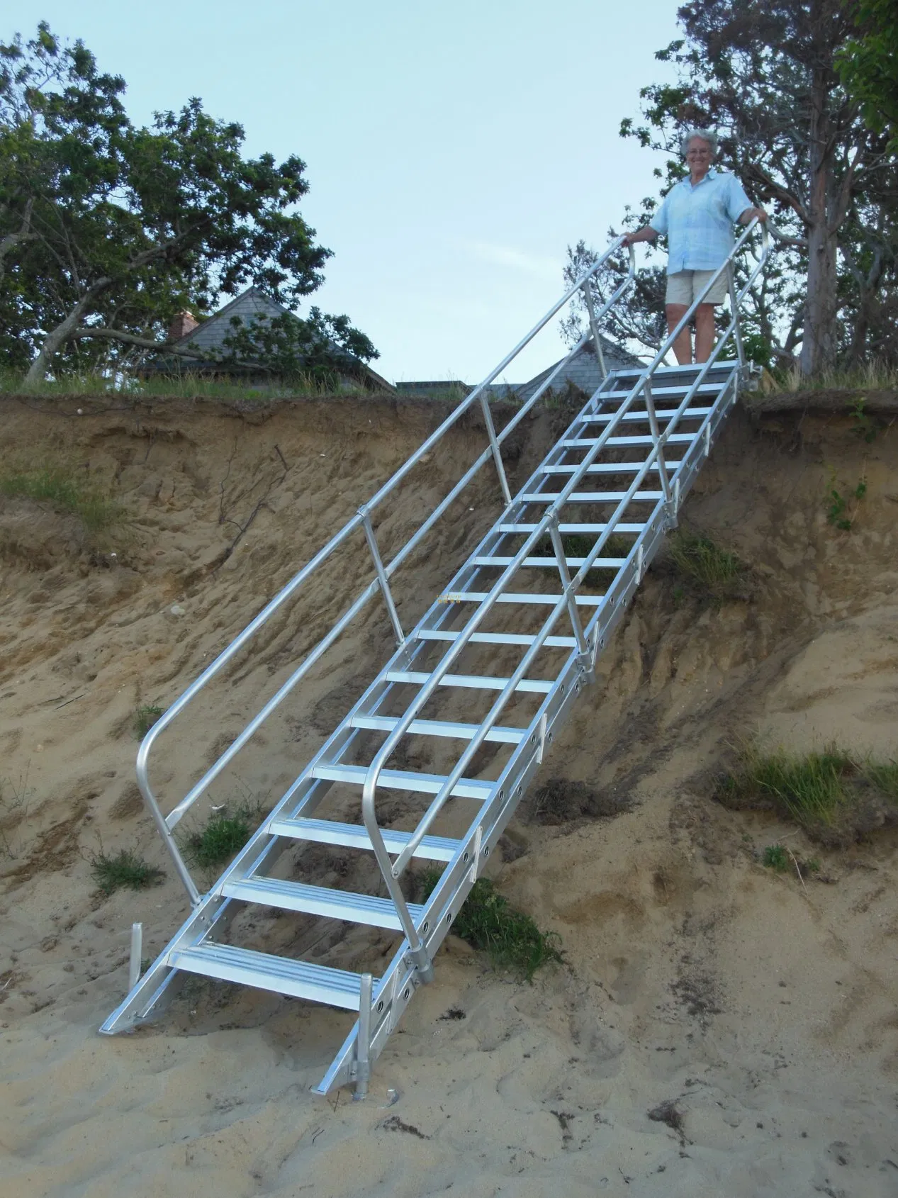 Hot Selling 8 Meter Marine Gangway Aluminium Ladders