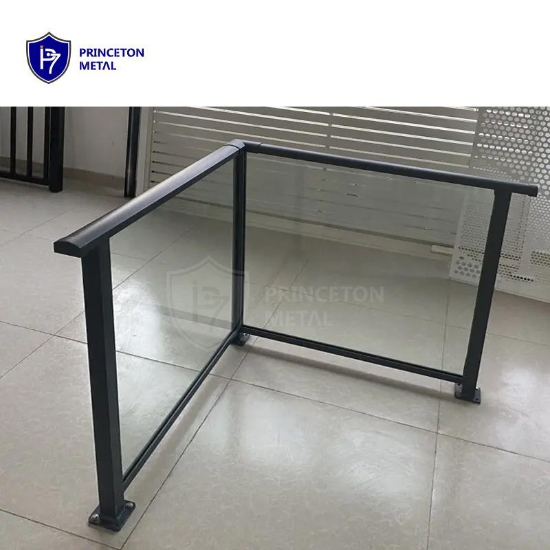 No Rust Modern Design Custom Balustrade Balcony Handrail Staircase Aluminum Railing for Commercial Building Project Australian Standard