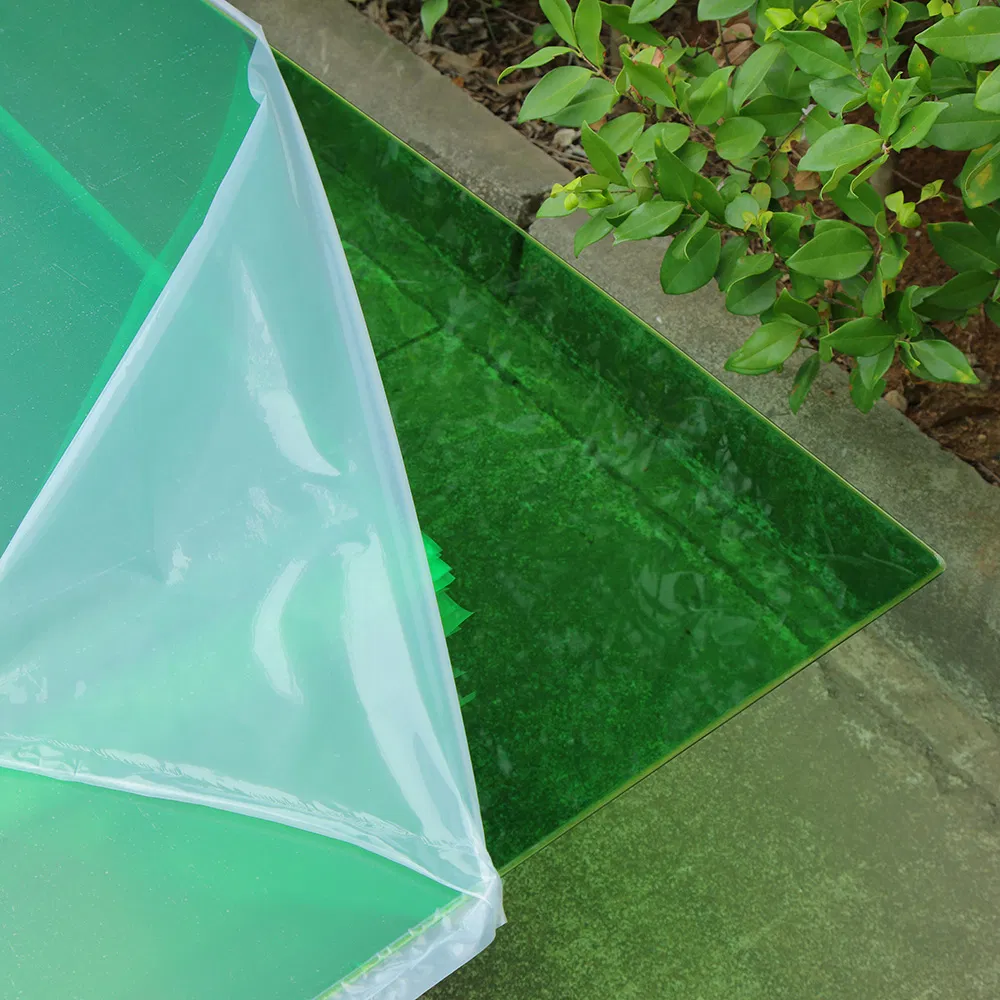 Blue Color Cast Acrylic Sheet Also Called Acrylics, Plexiglass, Organic Glass, Perspex, PMMA Sheet