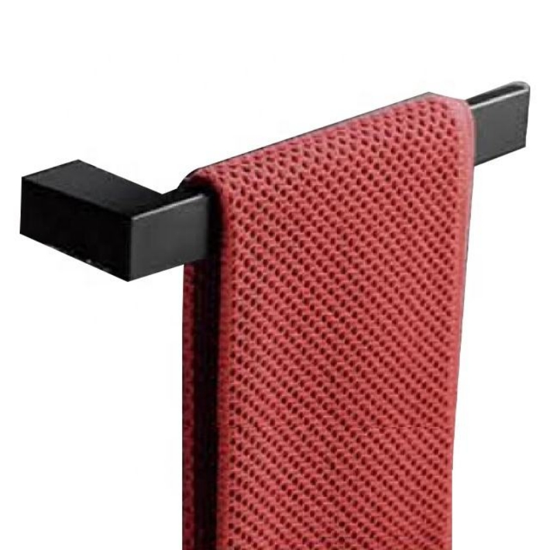 Wholesale Hot Selling Stainless Steel Black Bathroom Accessories Towel Bar