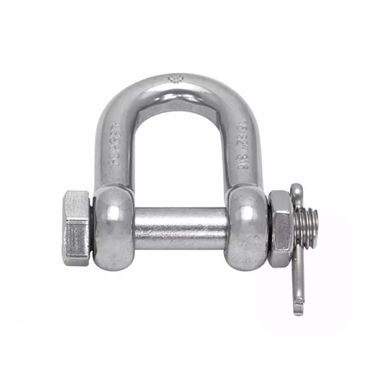 Factory Custom Manufacture Stainless Steel Anchor D Bow Shackle