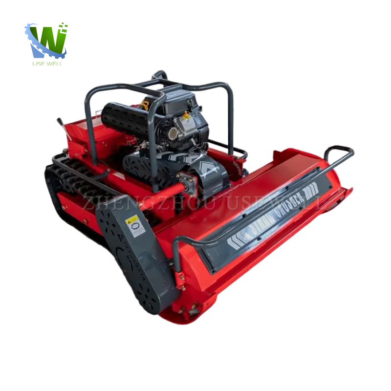 Робот-газонокосилка с нулевым радиусом поворота для ферм и виноградников