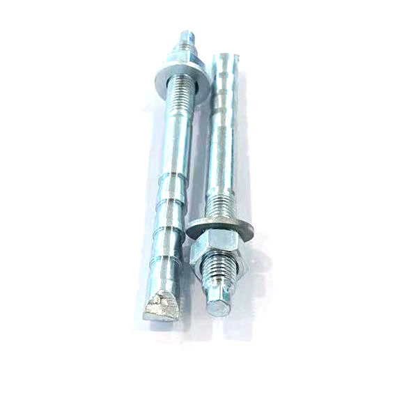 White Blue Zinc Plated Chemical Stud Anchor with Washer and Nut