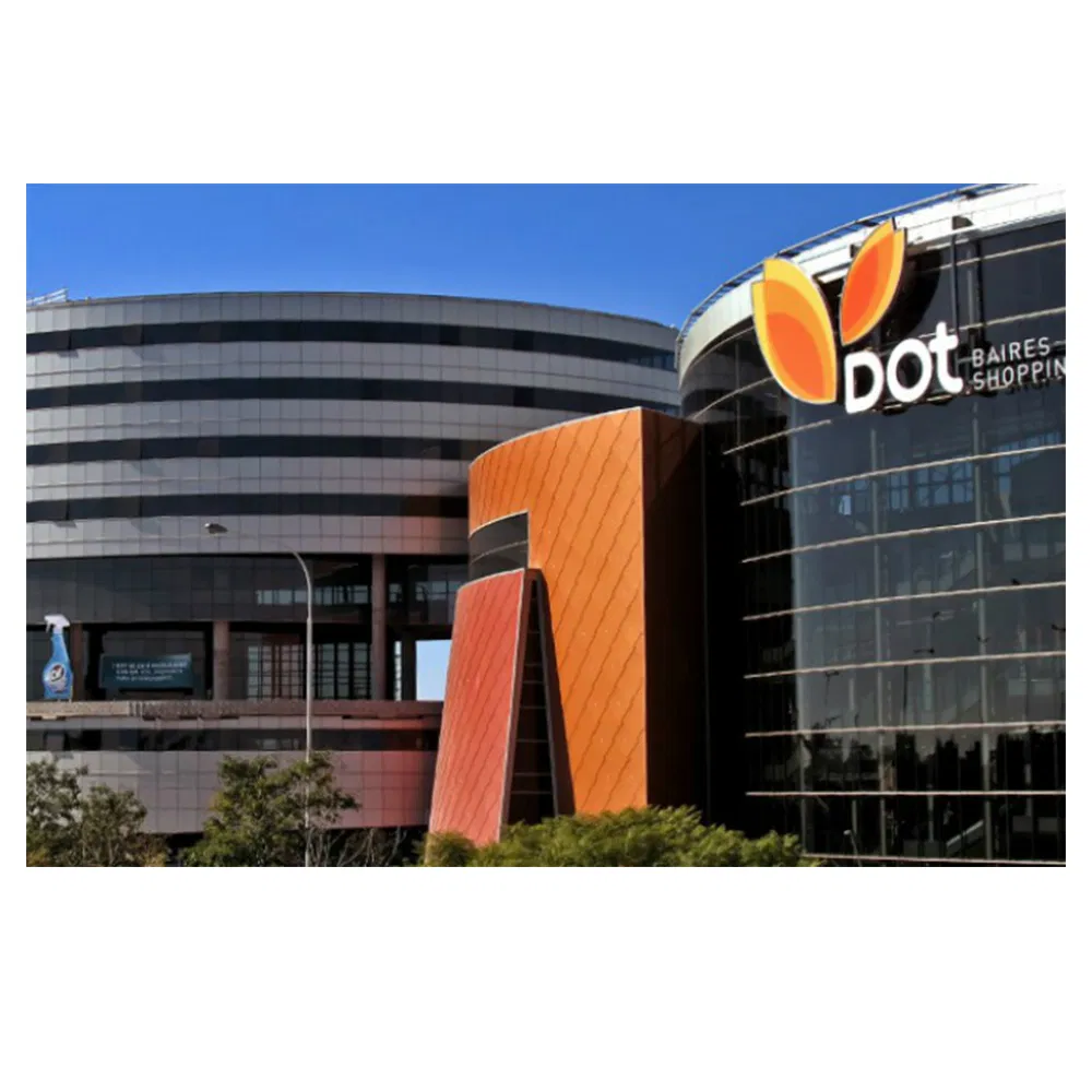 Geeshine High Glossy Outdoor Wall Cladding Mirror Aluminum Composite Panel Manufacturers