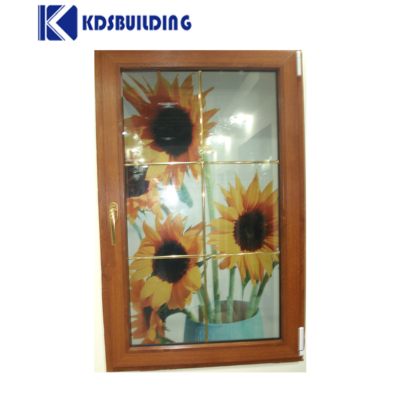 Fix American Classic Mirror and Grill Anti Theft Large Casement Windows Design Glass