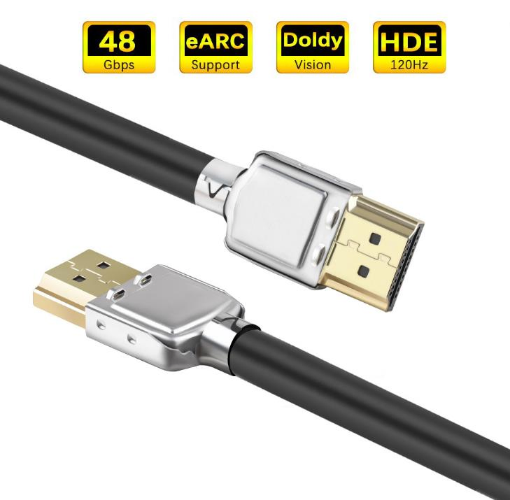 HDMI кабель 8K High Speed версия 2.1, 2 м