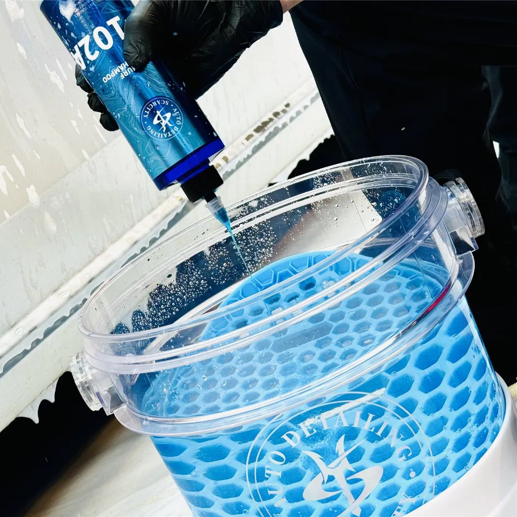 Scarcity Auto Detailing Transparent Car Washing Bucket
