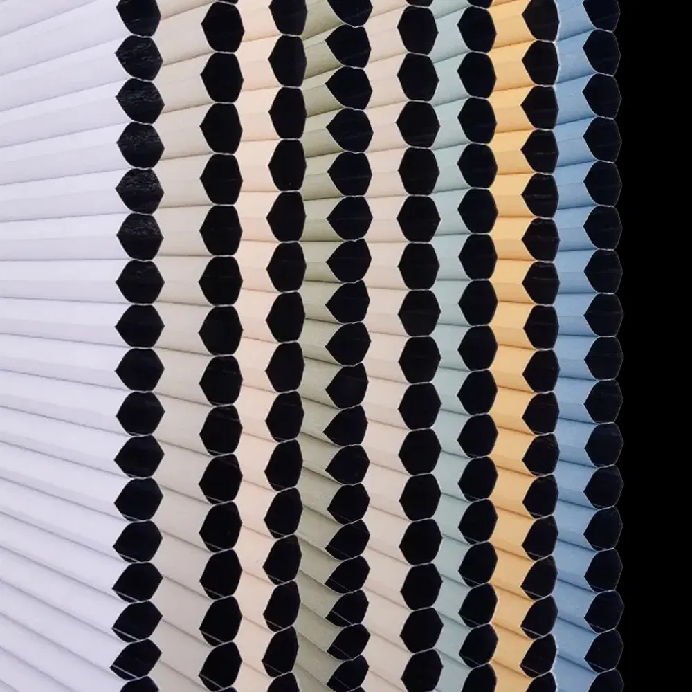 Electric Blinds Blackout Double Cell Honeycomb Blind Blackout Fabric for Window Blind